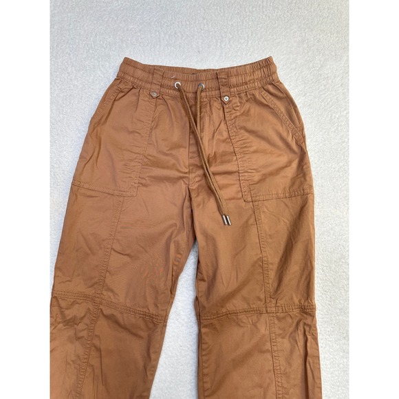 Bagatelle Collection NY Women's Joggers -‎ Khaki Brown / Camel - Size Small (S) - Picture 3 of 9